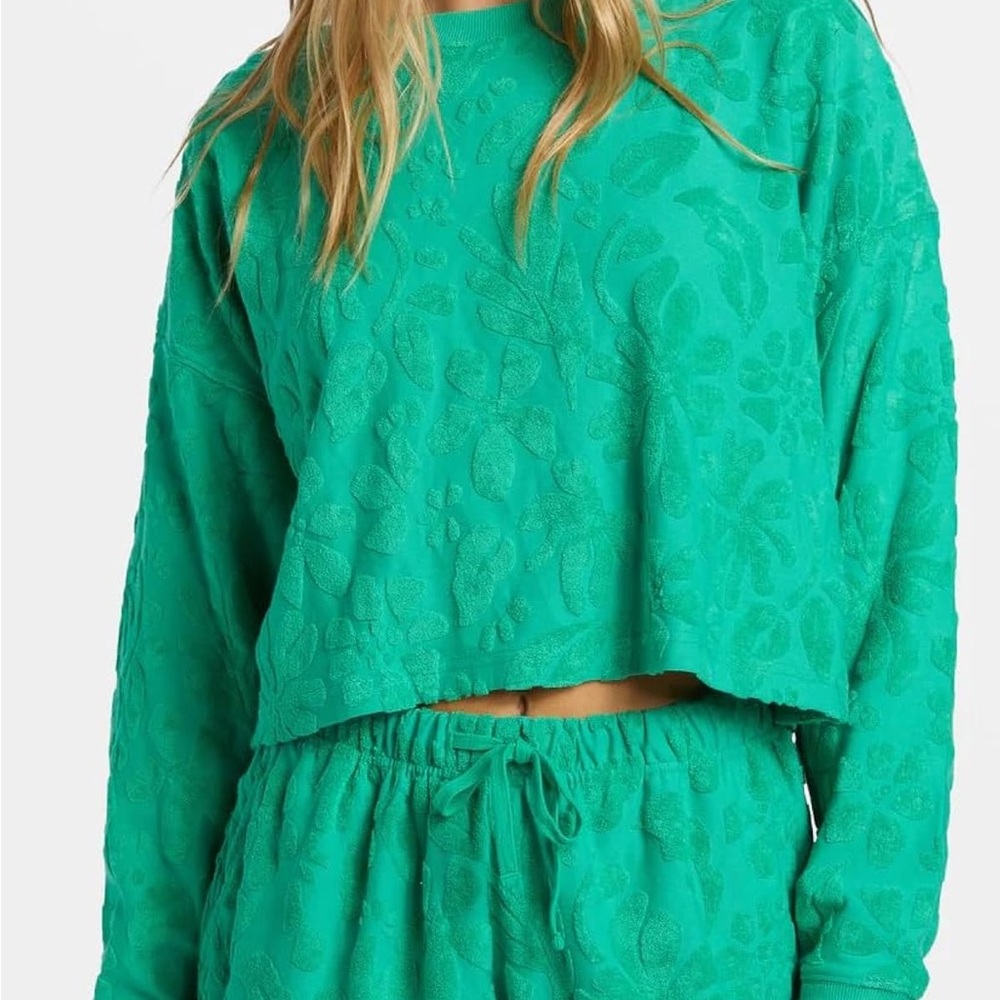 Billabong Loosen Up Cropped Sweatshirt